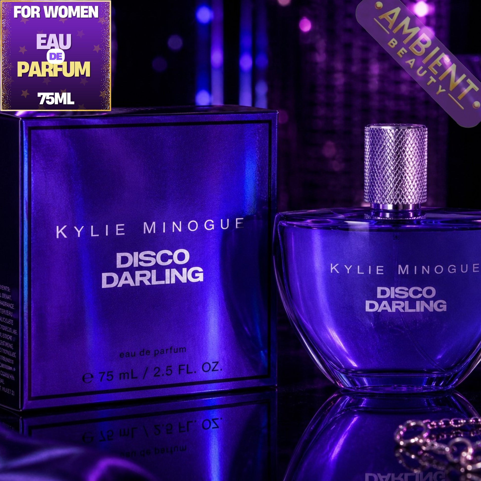 Kylie Minogue Disco Darling Eau de Parfum Bottle