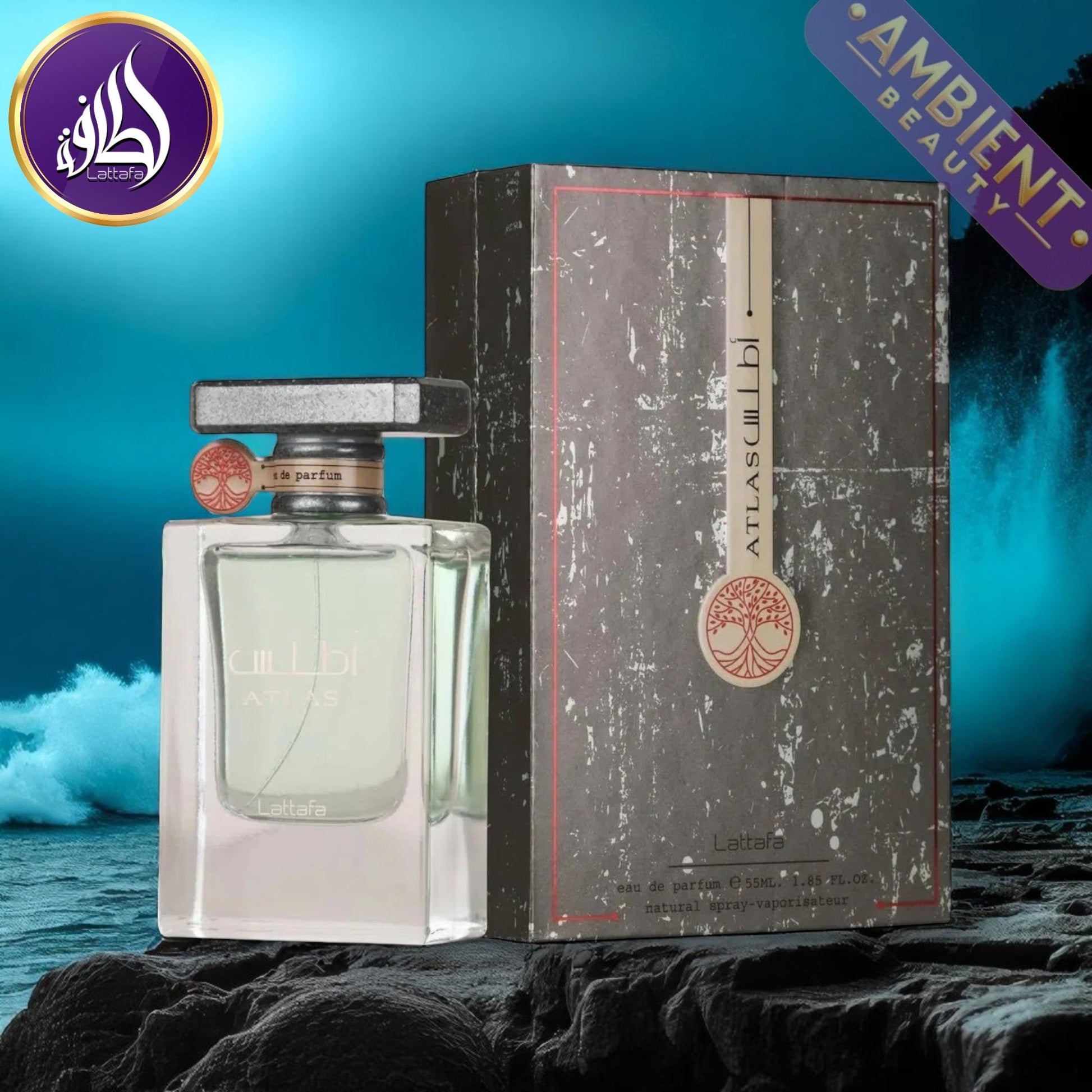 LATTAFA Atlas Eau De Parfum 55ml Lattafa Ambient Beauty