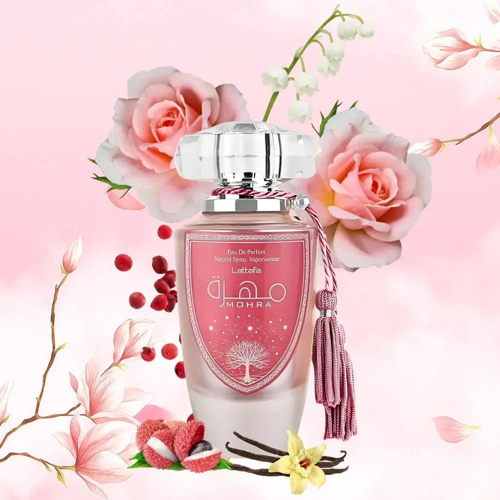 Lattafa Mohra Silky Rose Eau de Parfum 100ml For Women