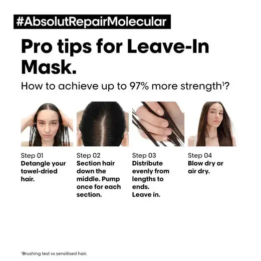 LOREAL Professionnel Serie Expert Absolut Repair Molecular Leave-In Mask 100ml LorealAmbient Beauty