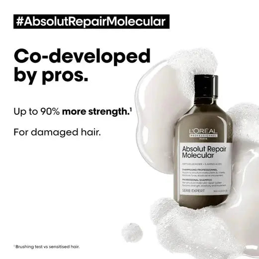 LOREAL Professionnel Serie Expert Absolut Repair Molecular Shampoo 300ml LorealAmbient Beauty