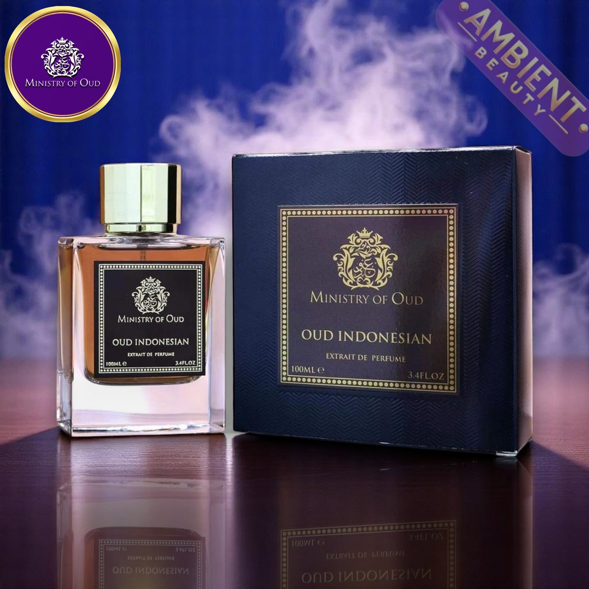 MINISTRY OF OUD Oud Indonesian Extrait De Perfume 100ml by Fragrance World Fragrance World Ambient Beauty