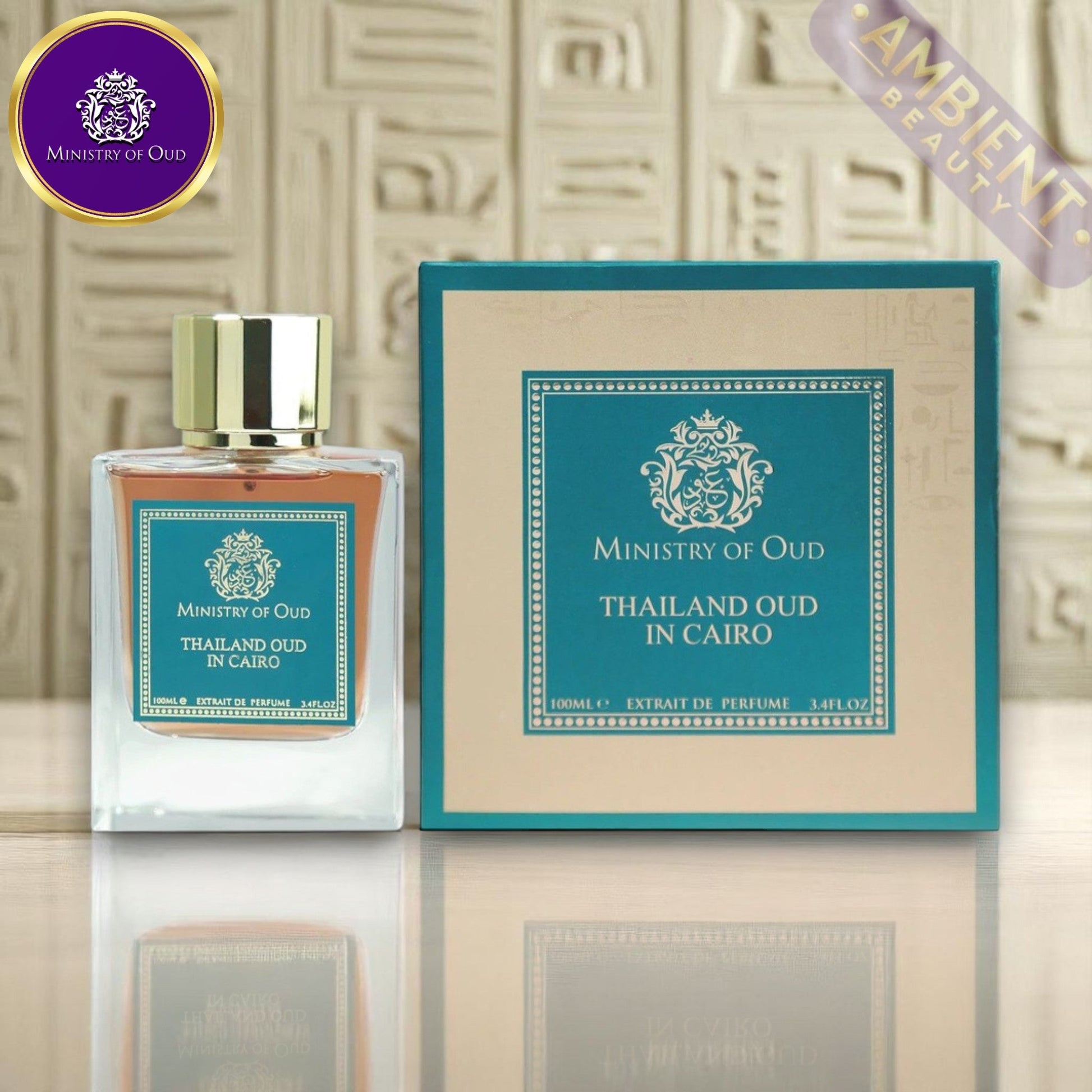 MINISTRY OF OUD Thailand Oud In Cairo Extrait De Perfume 100ml by Fragrance World Fragrance World Ambient Beauty
