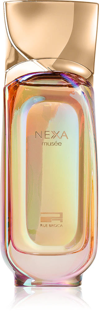 Nexa Musee perfume bottle with a reflective surface