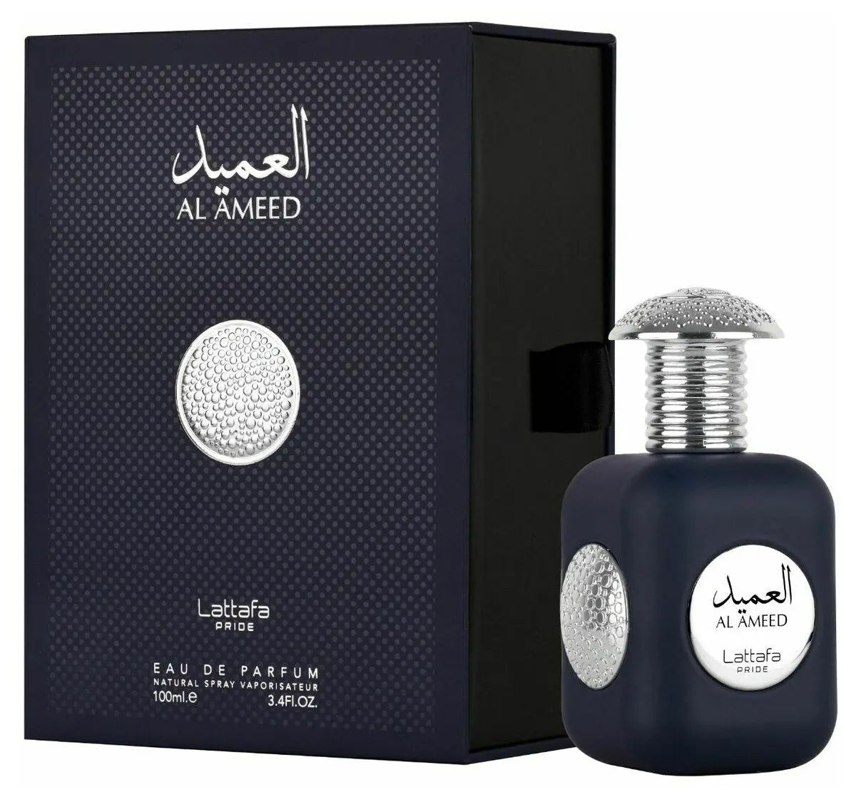 Lattafa Al Ameed Silver Eau de Parfum 100ml For Men