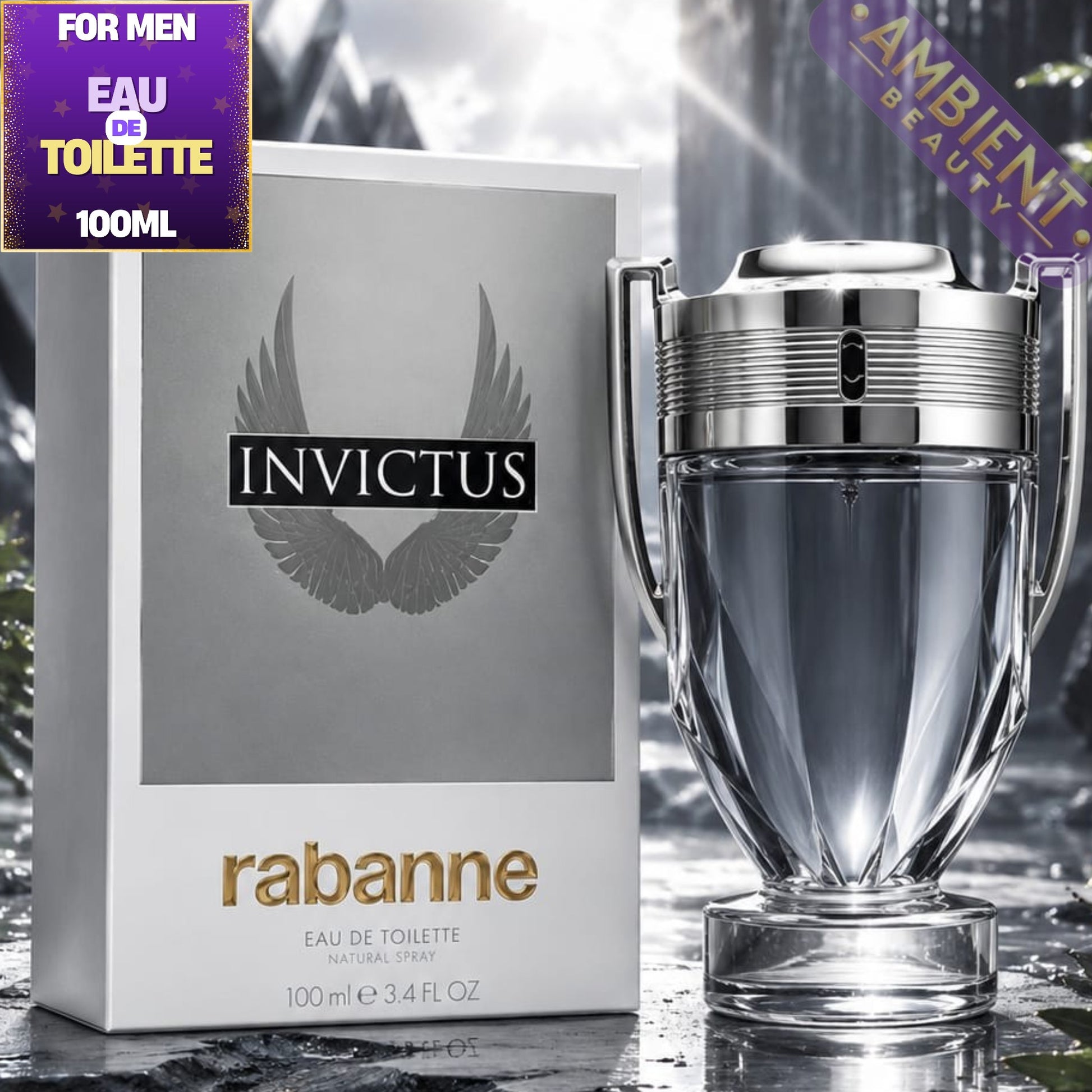 Paco Rabanne Invictus Eau de Toilette Bottle