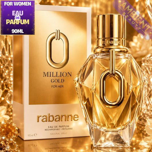 Paco Rabanne Million Gold for Her Eau de Parfum Bottle