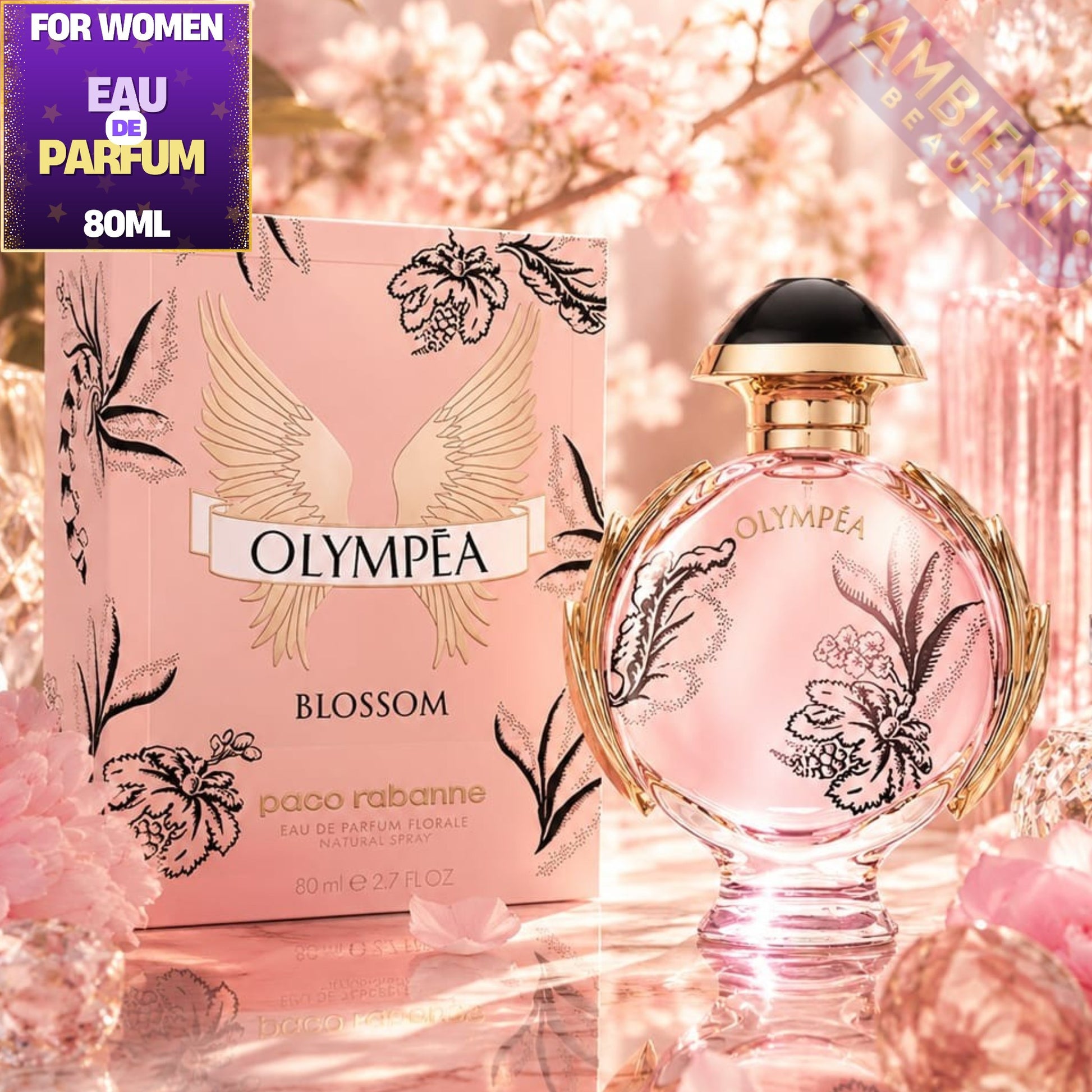 Paco Rabanne Olympea Blossom Eau de Parfum Bottle