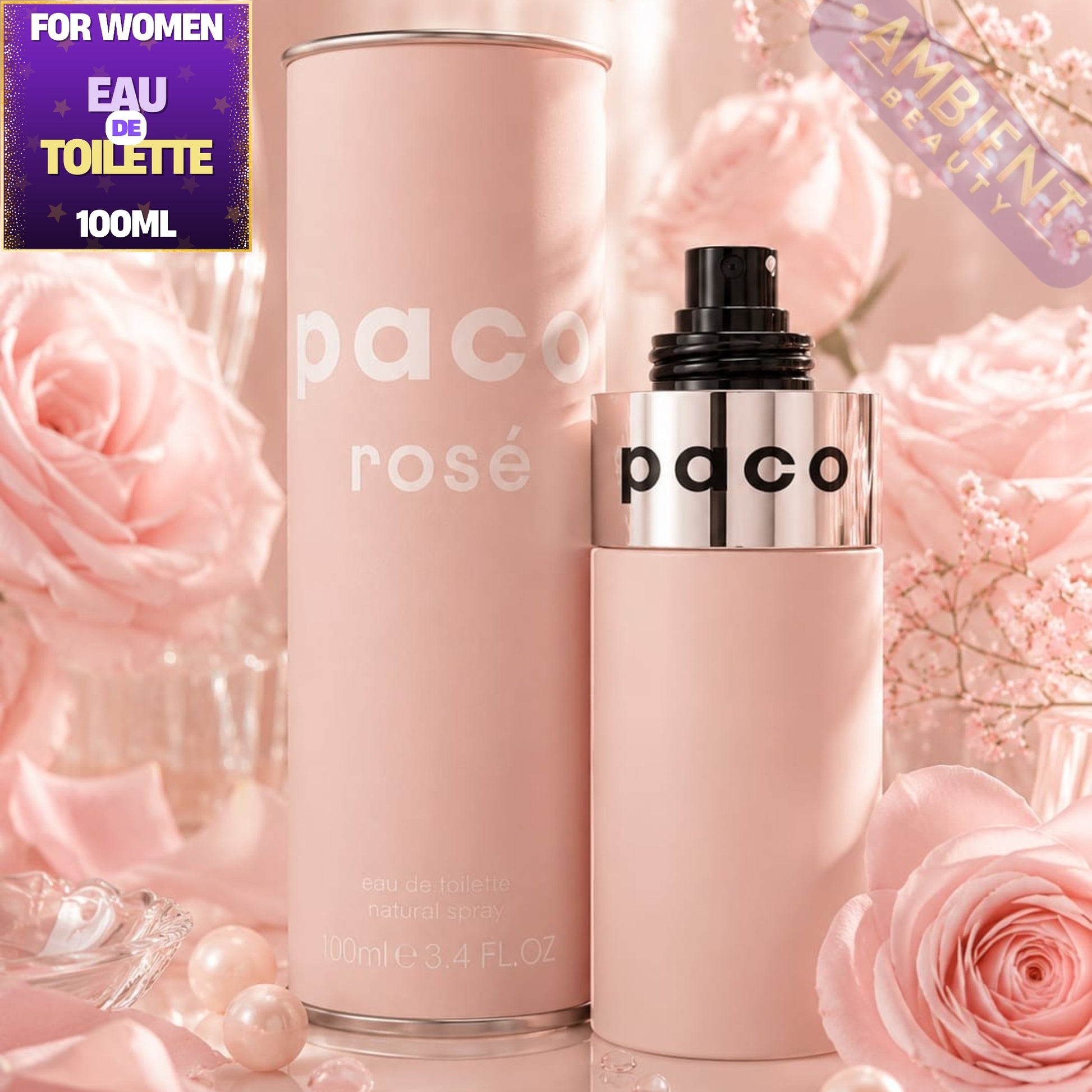 Paco Rabanne Paco Rosé Eau de Toilette Bottle