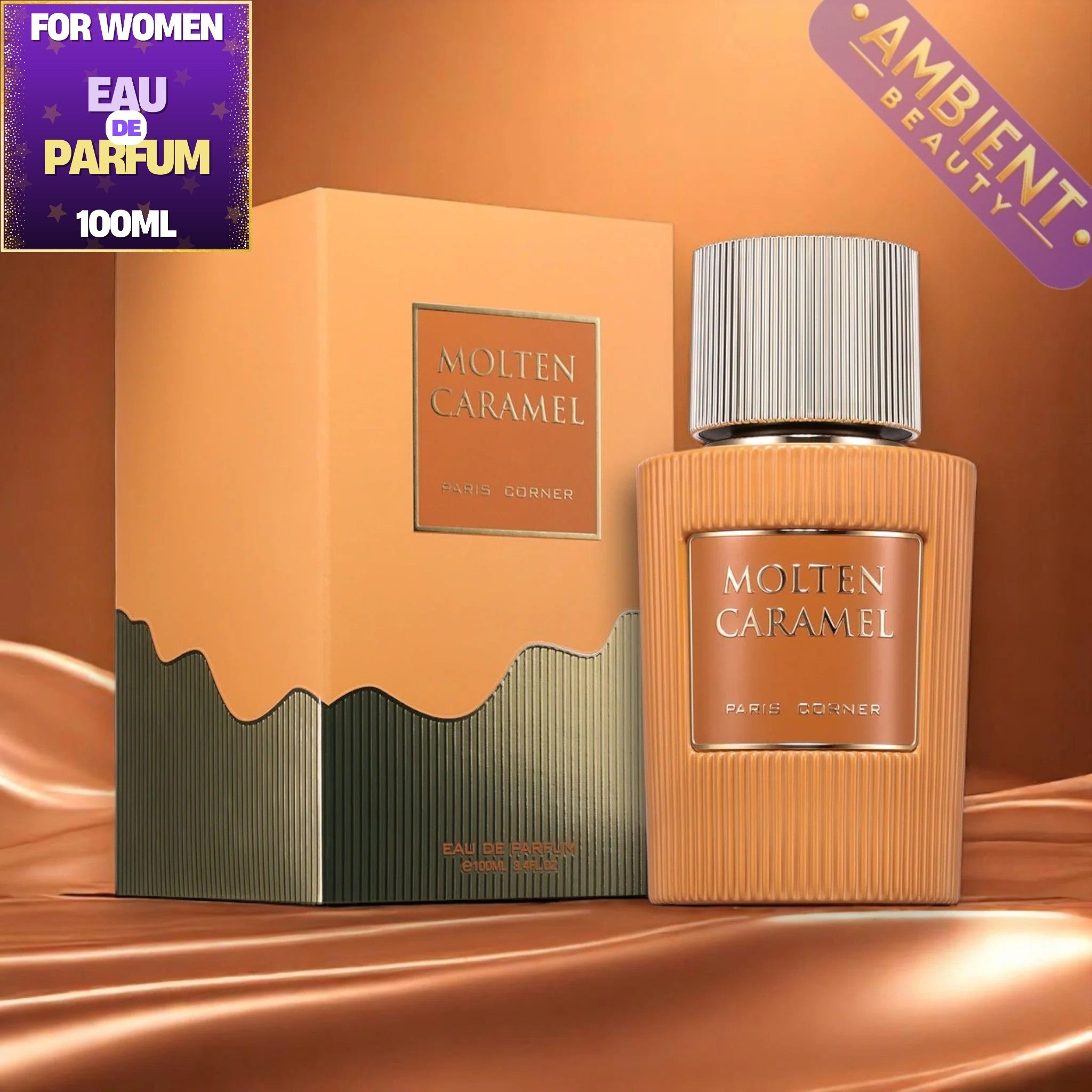 PARIS CORNER Molten Caramel Eau De Parfum 100ml – Ambient Beauty