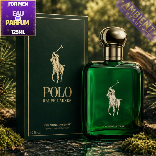 Ralph Lauren
Polo Green Cologne Intense
Eau de Parfum Bottle