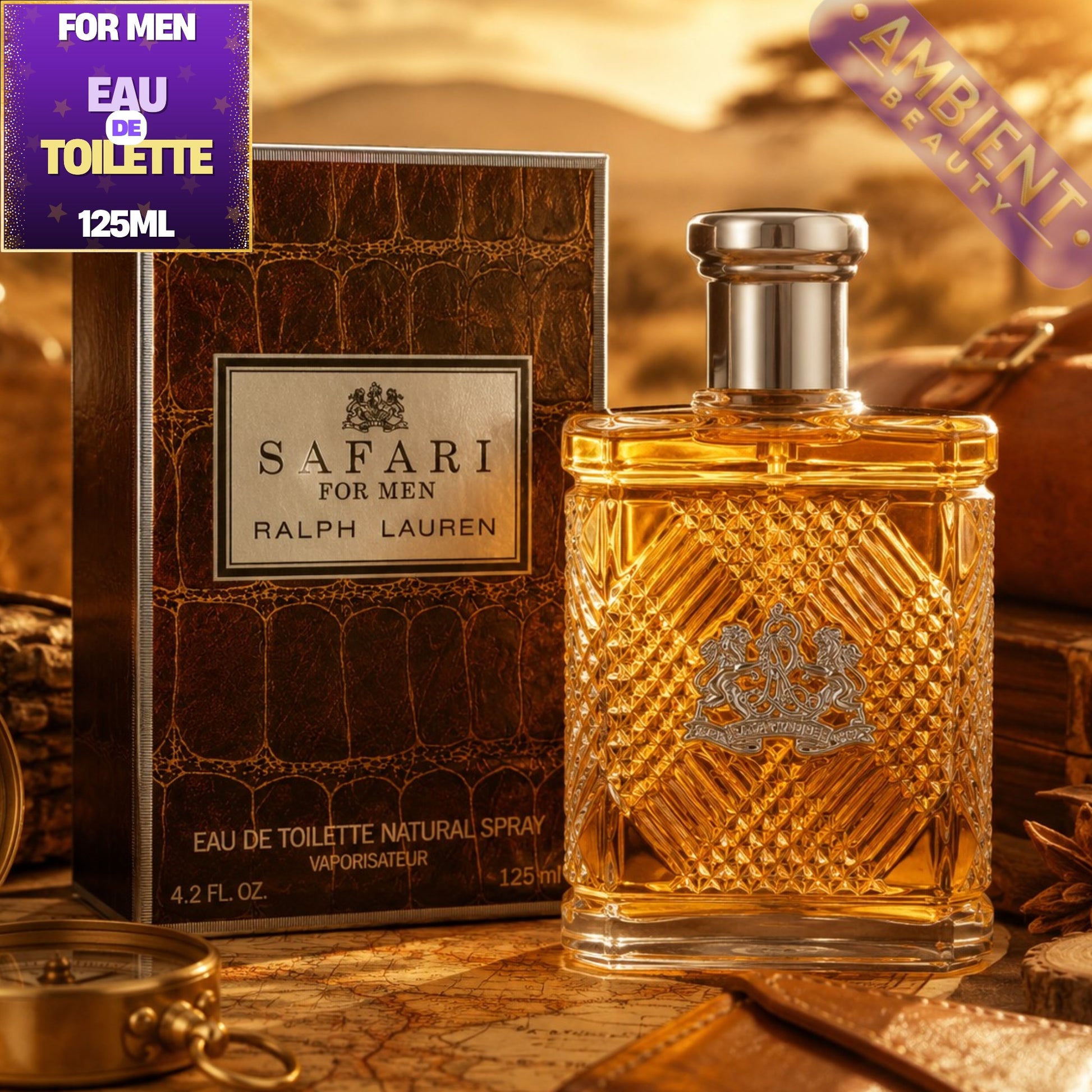 Ralph Lauren Safari Eau de Toilette Bottle