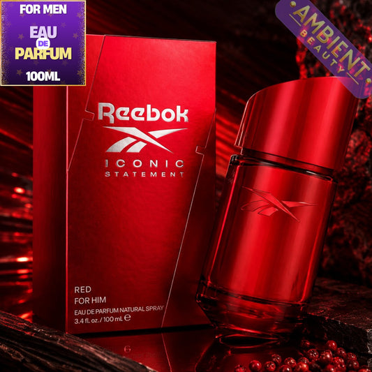 Reebok Iconic Statement Red Eau De Parfum Bottle