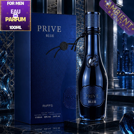 Riiffs Prive Blue Eau De Parfum Bottle