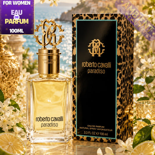 Roberto Cavalli Paradiso Eau de Parfum Bottle