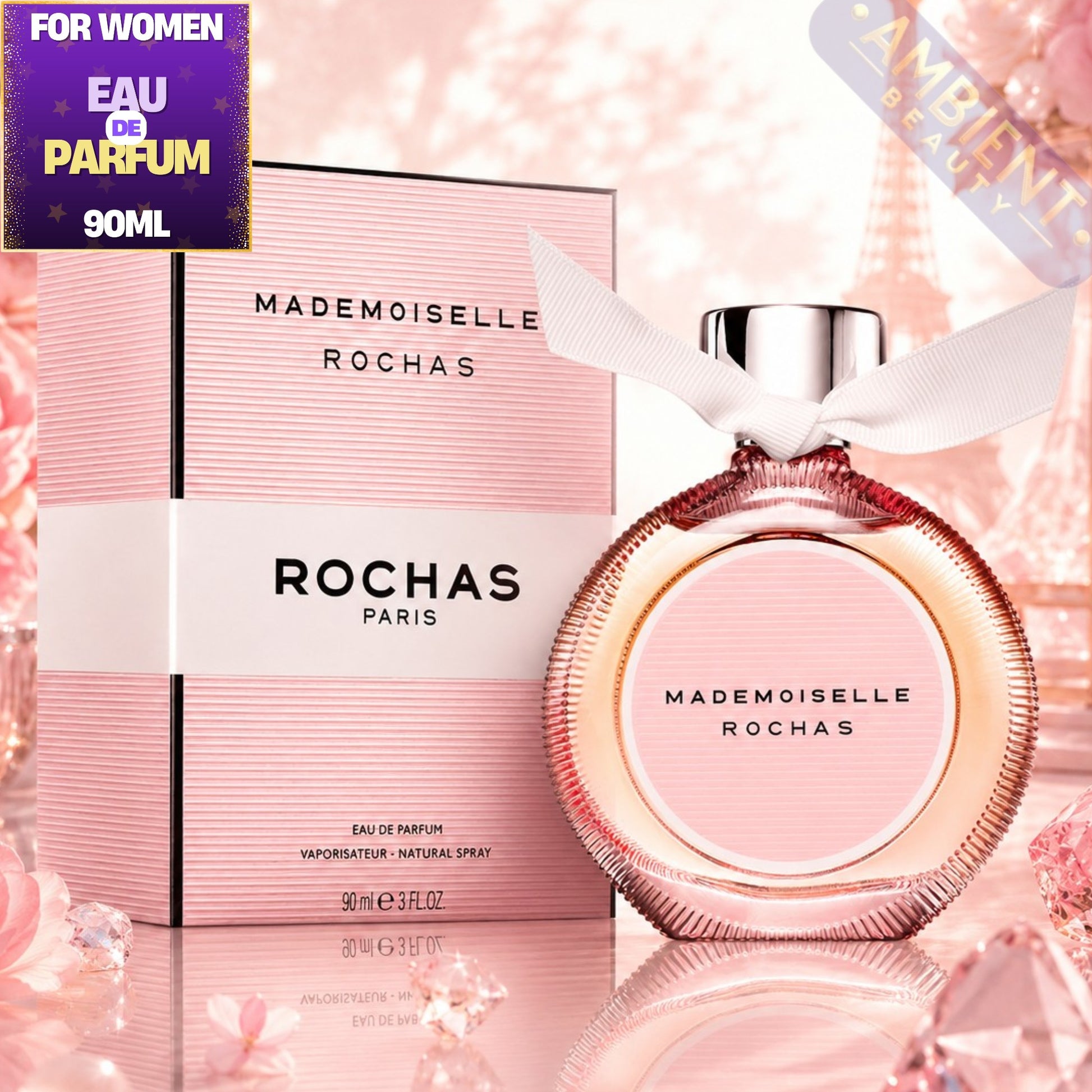 Rochas Mademoiselle Rochas Eau de Parfum Bottle
