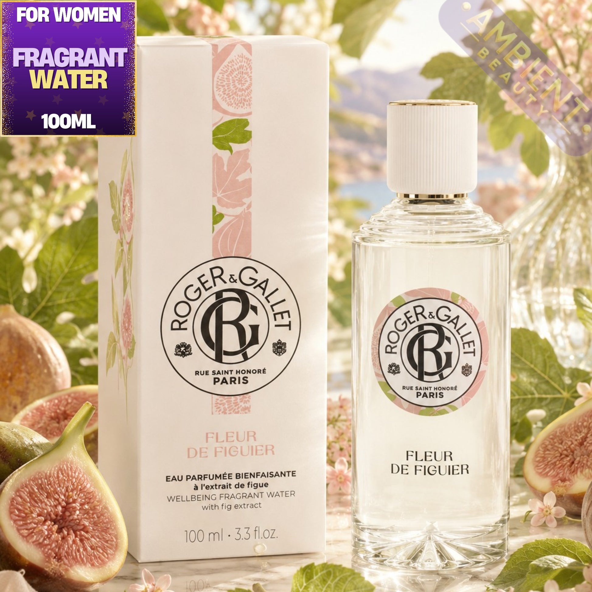 Roger & Gallet Fleur de Figuier Wellbeing Fragrant Water Bottle