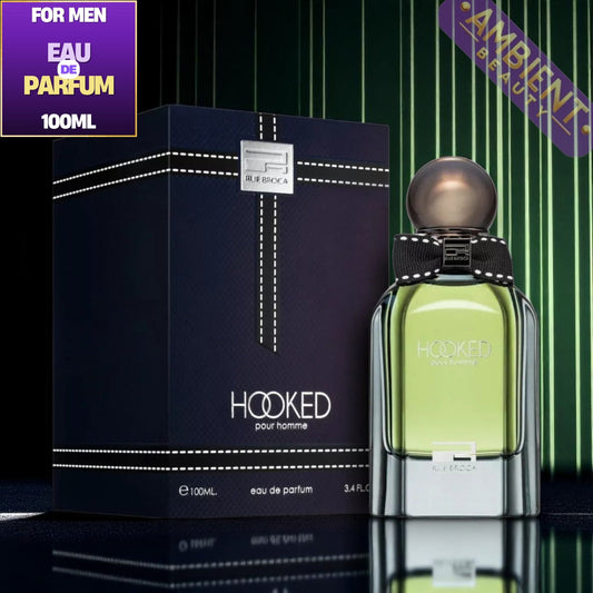 RUE BROCA Hooked Pour Homme Eau De Parfum 100ml by Afnan Afnan Ambient Beauty