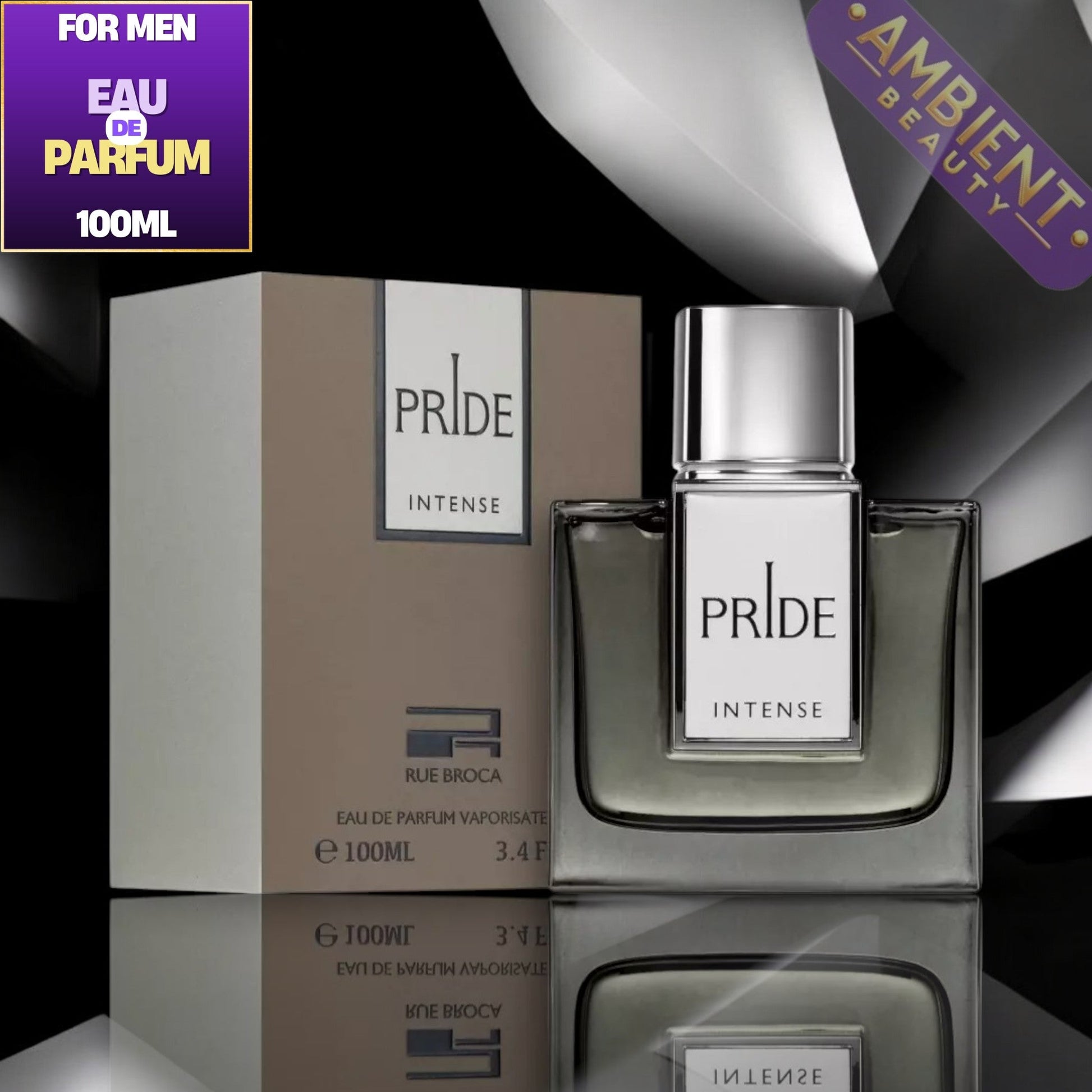 RUE BROCA Pride Intense Eau De Parfum 100ml by Afnan Afnan Ambient Beauty