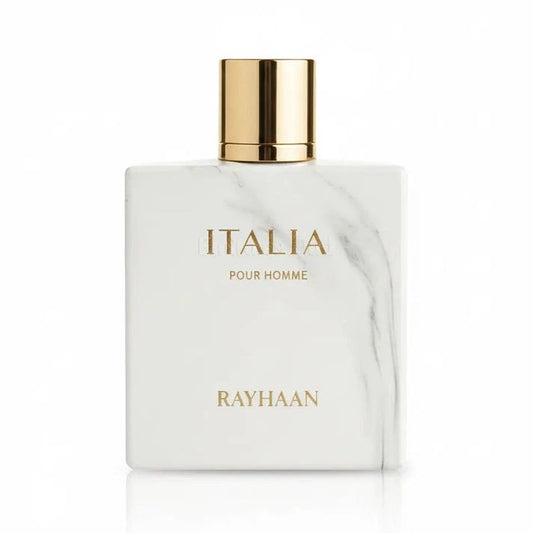 RAYHAAN Italia Eau De Parfum 100ml For Men – Aromatic Vanilla Fragrance with Honey, Tobacco & Tonka Bean