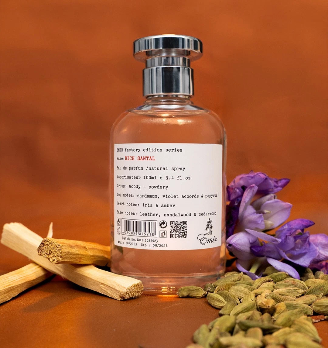 EMIR Factory Edition Rich Santal Eau De Parfum 100ml by Paris Corner Paris Corner Ambient Beauty