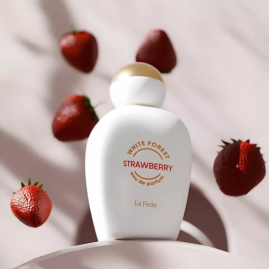 LA FEDE White Forest Strawberry Eau De Parfum 100ml by Khadlaj