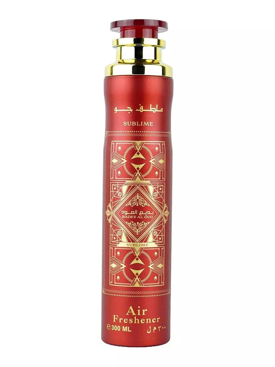 LATTAFA Badee Al Oud Sublime Air Freshener Duo Pack 2x300ml Room Spray Lattafa Ambient Beauty