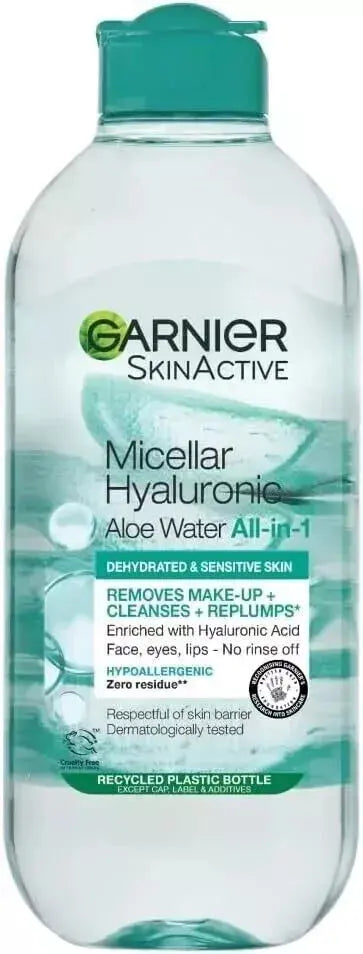 GARNIER Trio Pack Hyaluronic Aleo Water & Peeling Water & Jelly Water 400ml GarnierAmbient Beauty