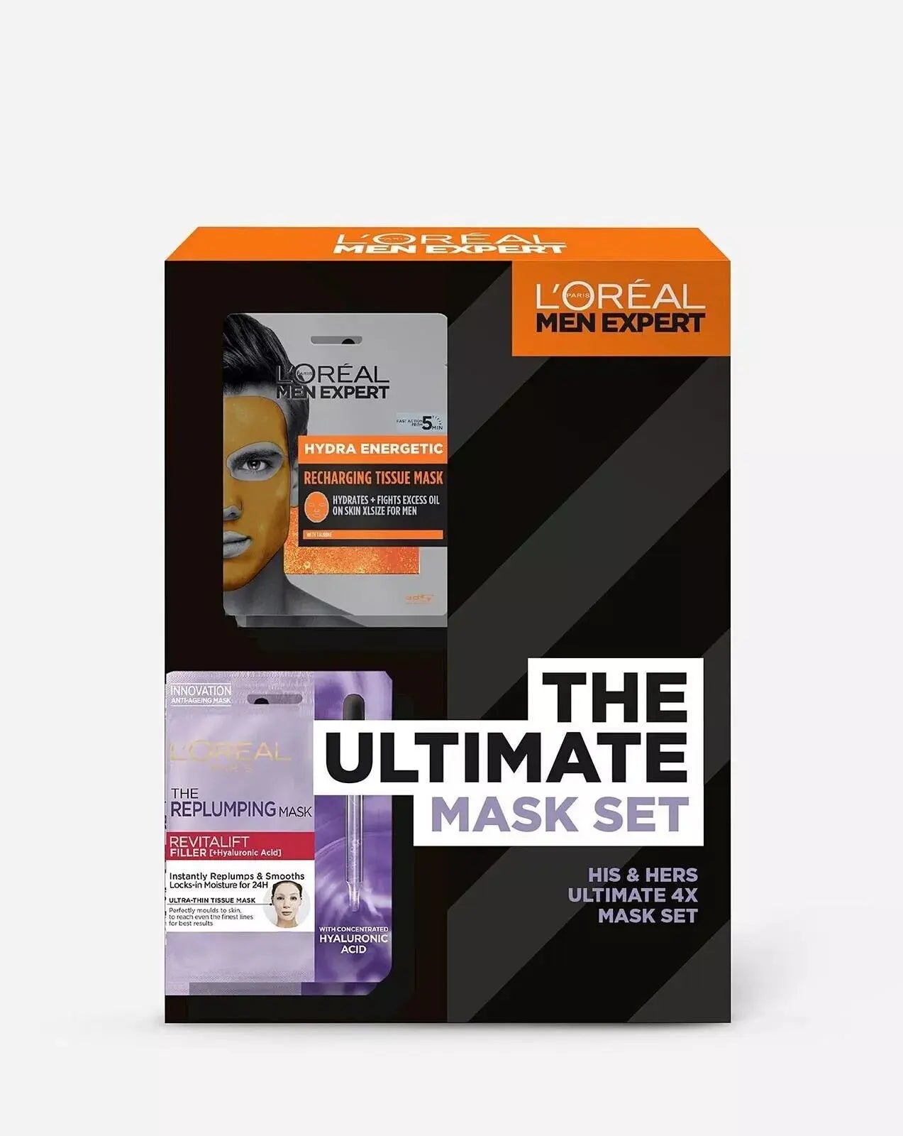 LOREAL Men Expert The Ultimate Mask Gift Set Pack of 2 LorealAmbient Beauty