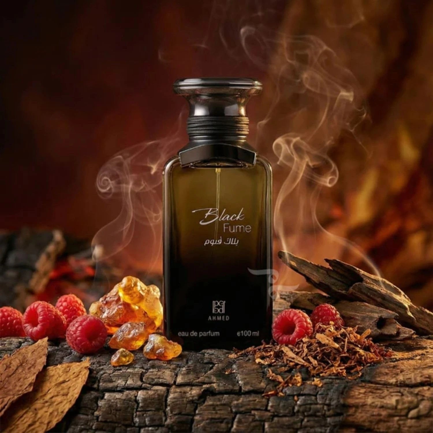 Ahmed Al Maghribi Black Fume EDP 100ml For Men