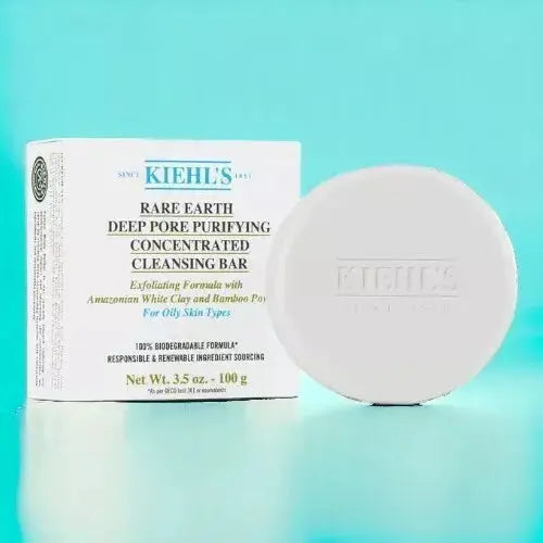 KIEHL'S Rare Earth Deep Pore Purifying Concentrated Cleansing Bar 100g Kiehl'sAmbient Beauty