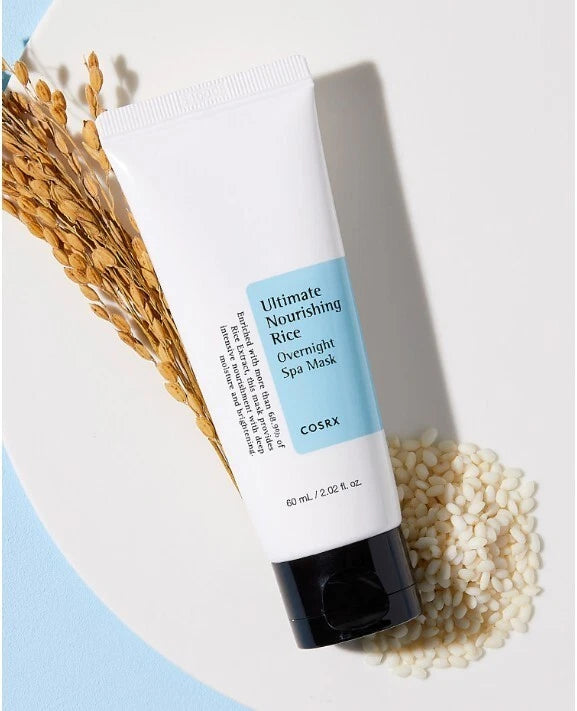 COSRX Ultimate Nourishing Rice Overnight Spa Mask 60ml For Men and Women