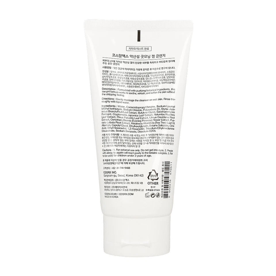 COSRX Low pH Good Morning Gel Cleanser 150ml For Women