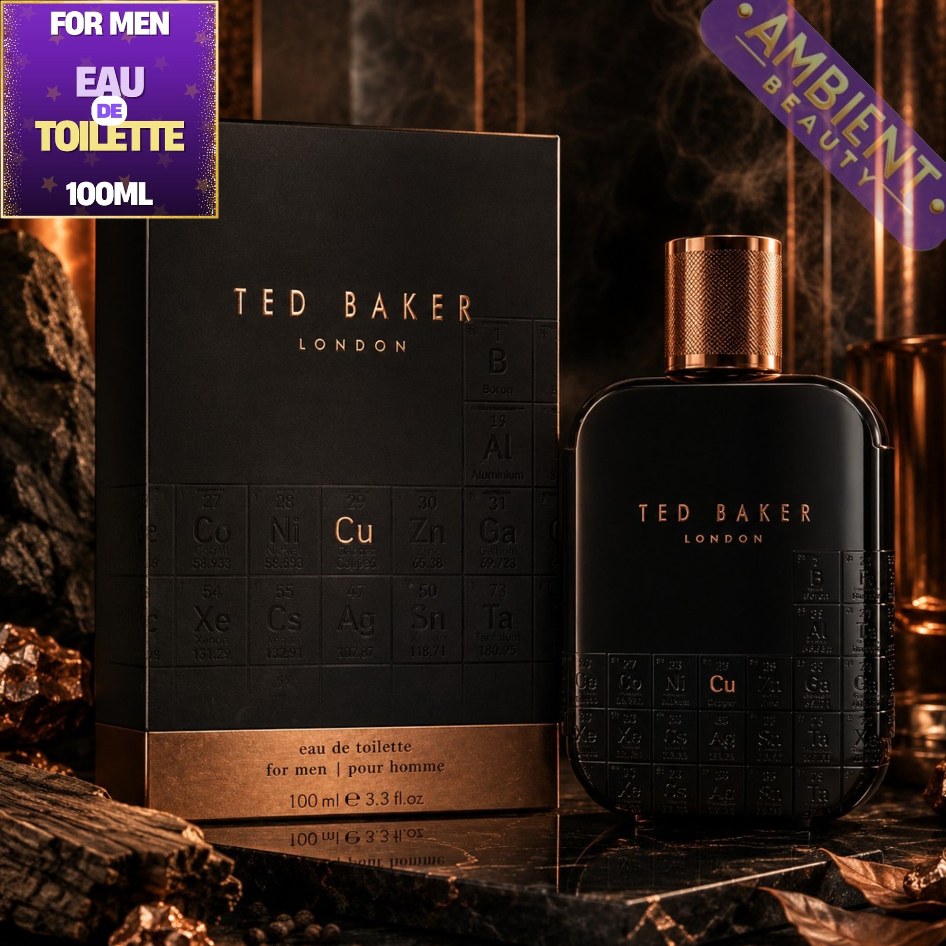 Ted Baker Cu Eau de Toilette Bottle
