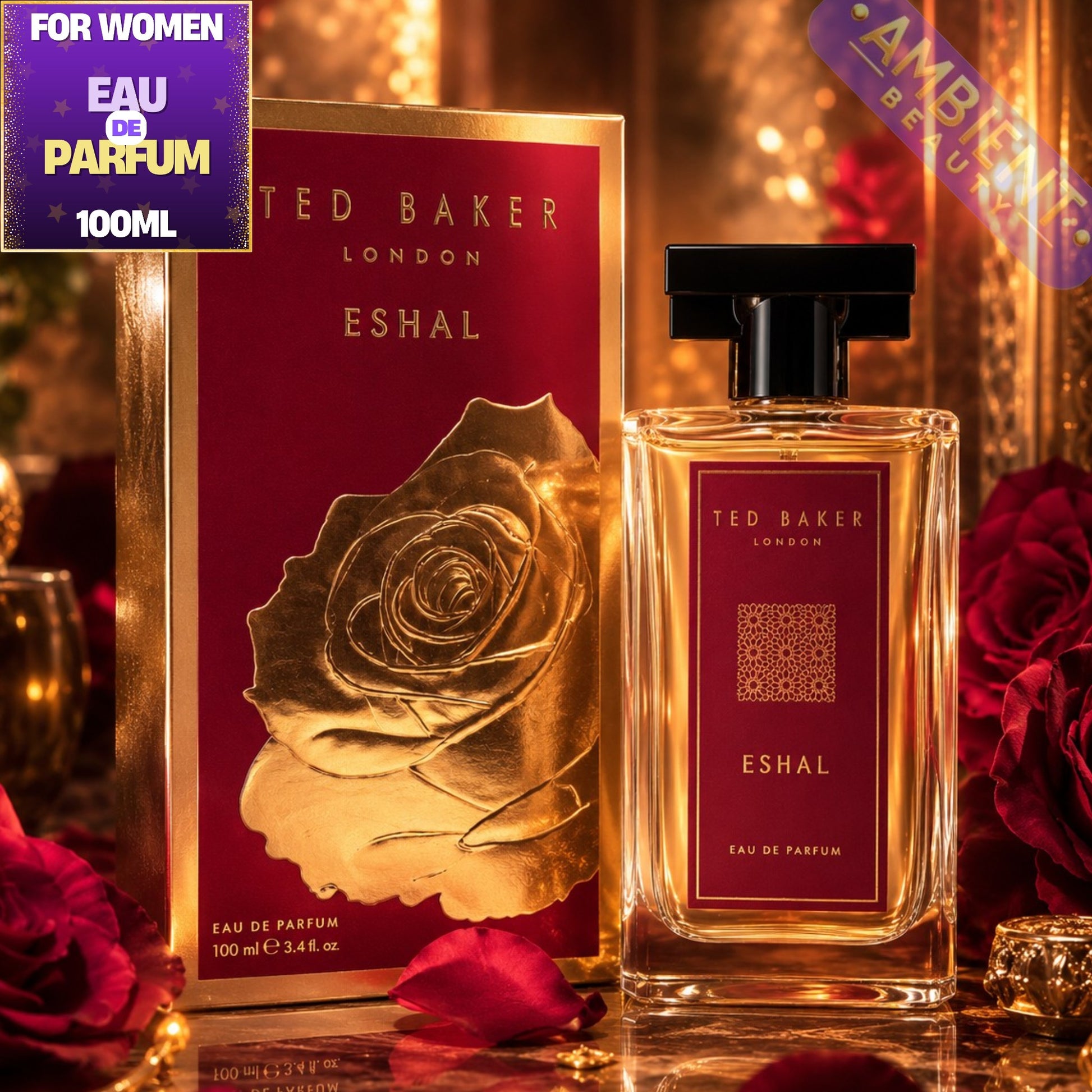 Ted Baker Floralicious Eshal Eau de Parfum Bottle
