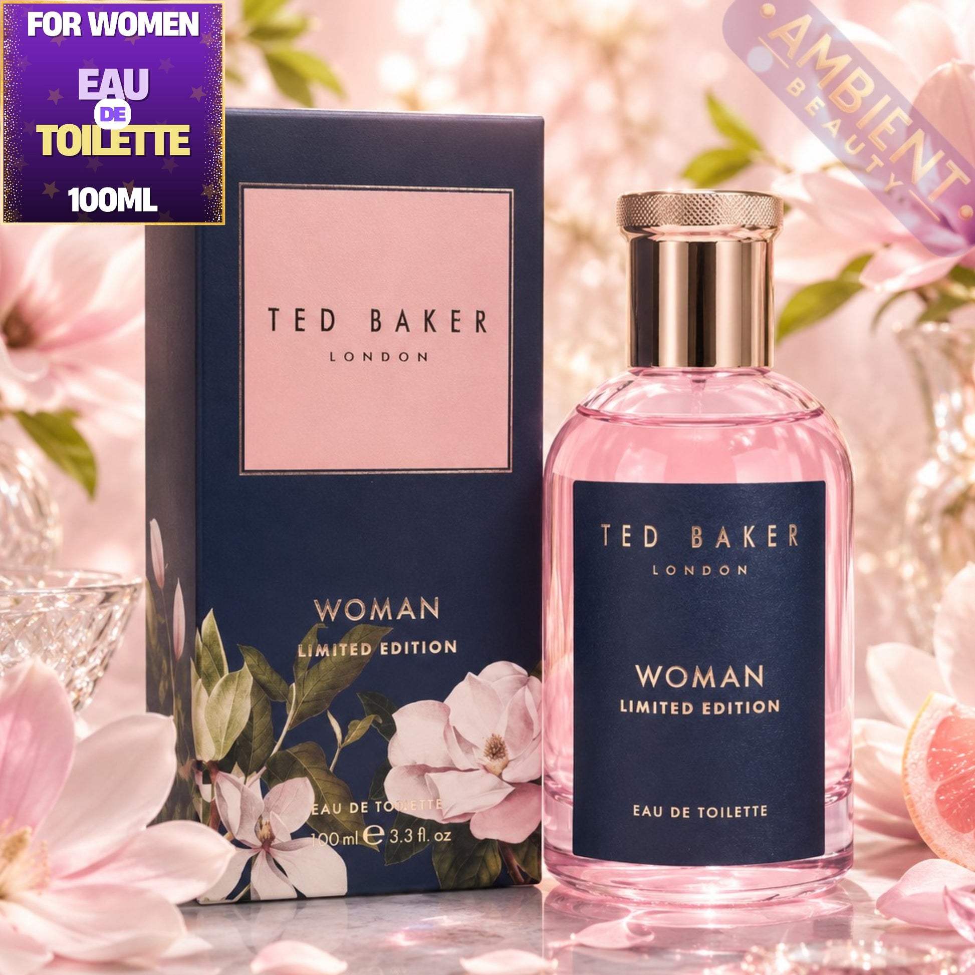 Ted Baker Woman Limited Edition Eau de Toilette Bottle