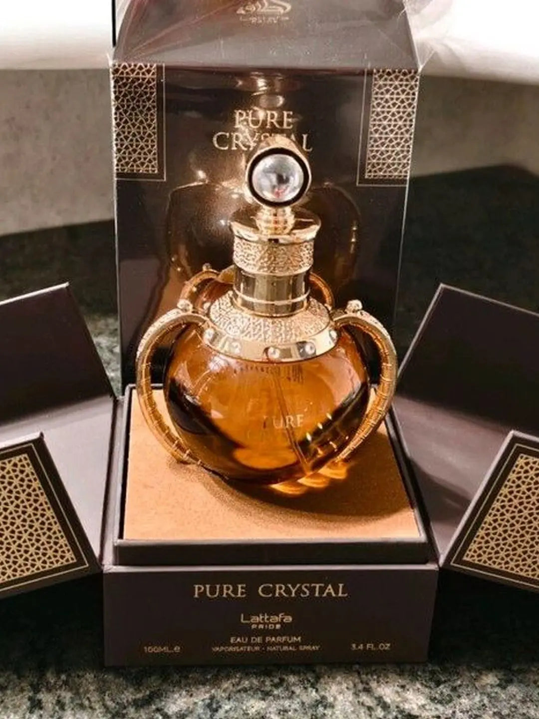 Lattafa Pure Crystal Eau de Parfum 100ml For Men & Women