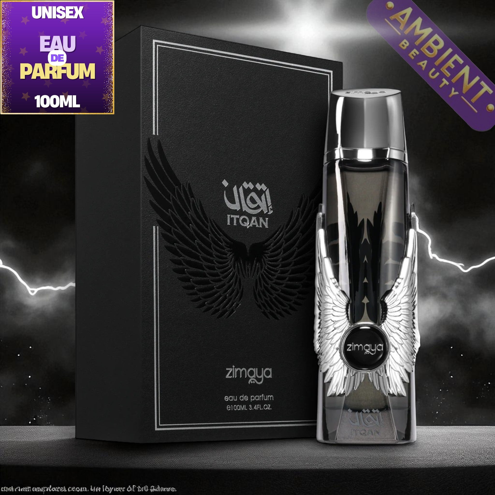 ZIMAYA Itqan Noir Eau De Parfum 100ml – Ambient Beauty