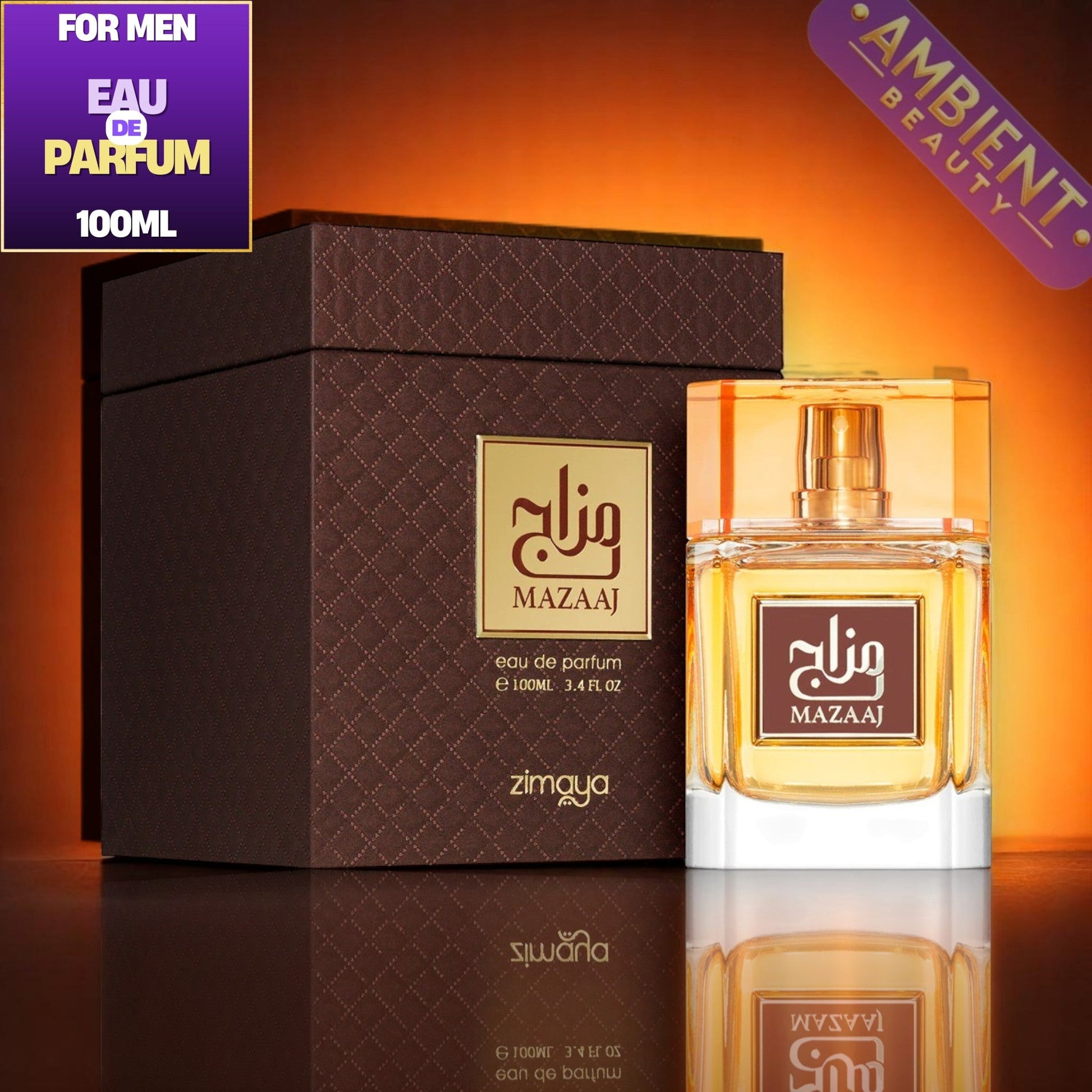 ZIMAYA Mazaaj Eau De Parfum 100ml Zimaya Ambient Beauty