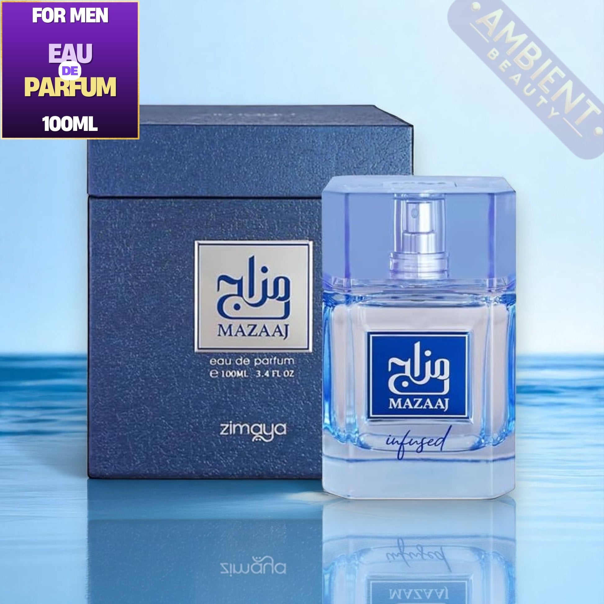 ZIMAYA Mazaaj Infused Eau De Parfum 100ml Zimaya Ambient Beauty