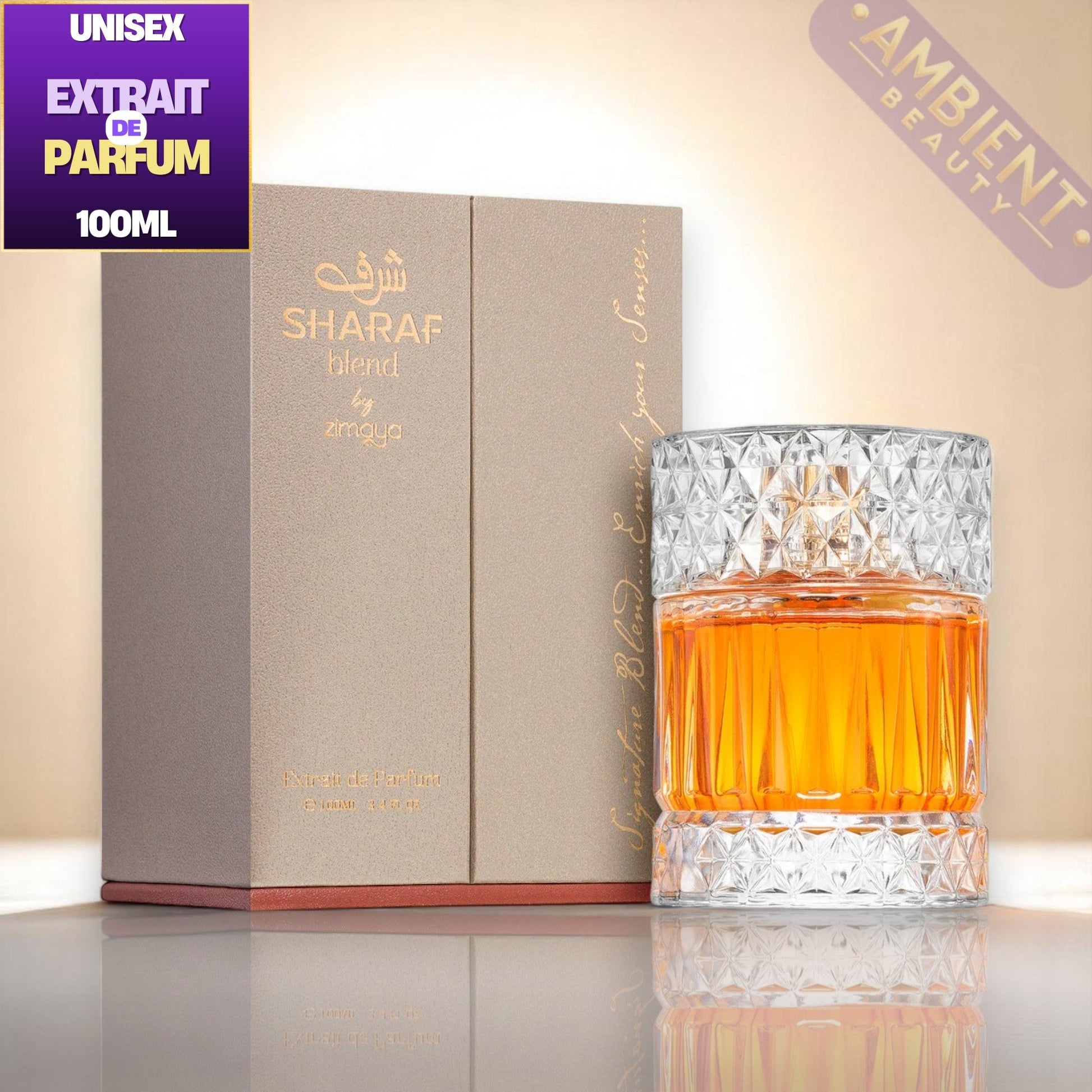 ZIMAYA Sharaf Blend Extrait De Parfum 100ml Zimaya Ambient Beauty