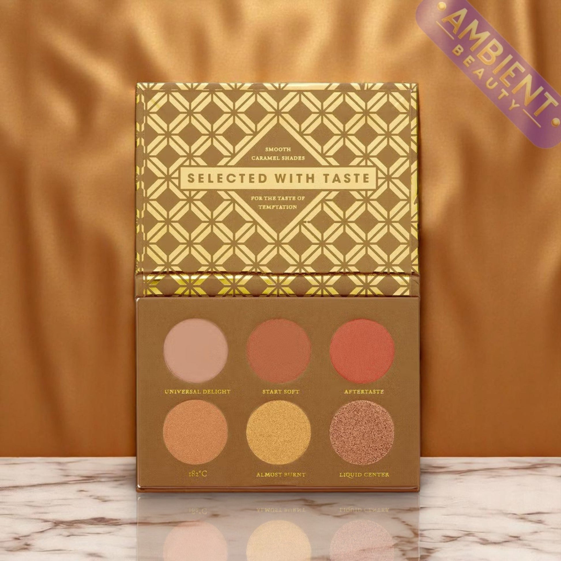 ZOEVA Caramel Melange Voyager Eyeshadow Palette Mini 6x0.9g Zoeva Ambient Beauty